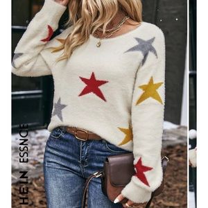 Shein Star Soft Sweater